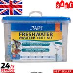 API Aquarium Water Test Kit & 5in1 Test Strips Freshwater Saltwater 4-25 Pack