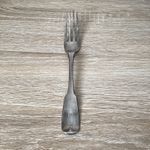 Heavy Antique Scottish Victorian Solid Silver Fork Glasgow 1840 83.4g