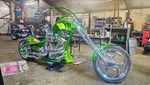 Harley Davidson Custom Chopper Motorcycle Hells Angles