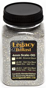 DCC Concepts - LB-4LG - 200g Light Grey Blend Ballast Tub 00 Gauge 4mm Scale T48