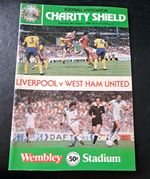 Liverpool v West Ham United. 1980 CHARITY SHIELD Programme. Very Good Condition.