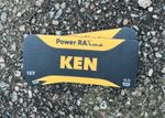 Personalised powertool battery stickers to fit DeWalt 18v batteries