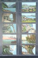 OGDENS- SWISS VIEWS 1910 (1ST SERIES (01-25) FULL SET 25 CIGARETTE CARDS) 