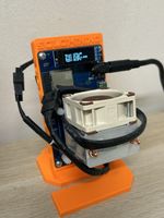 Bitaxe Gamma 601 Solo Miner 1.4TH/s Upgraded