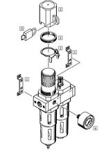 Festo 173861 FRC-1/2-D-MIDI-A-NPT Service Unit