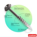 Trend Pocket Hole Screws Washer Head COARSE 8 x 1" 1-1/4" 1-1/2" 2" 2-1/2"