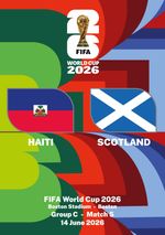 Program Haiti - Scotland World Cup 2026 Football Team