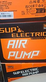 SUP Electric Air Pump 20PSI MPN DM71J3