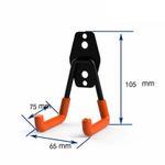 Heavy Duty Metal Hook Garage Organizer Wall Mount Bicycle Hanger Hooks Wall Moun