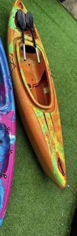 Kayak Sit In Deluxe One Man - Large Cockpit + Paddle + J roof rack