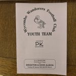 Wycombe Wanderers v Brighton FA Youth cup January 1993