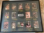 Incredible Trailblazers Framed Legends Autograph Montage Clyde, Kersey, Cliff +