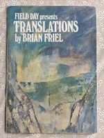 Original 1980 Field Day programme Translations Brian Friel Laim Neeson Blackshaw