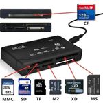 Memory Card Reader All in One 1 USB Adapter SD SDHC Mini Micro M2 MMC XD CF MS