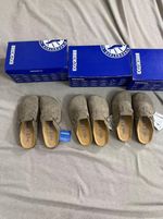 Birkenstock Boston Clogs Soft Footbed Khaki UK Size 5, 6, 7