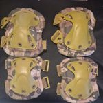 Tactical Military Army Elbow Knee Pads Set Airsoft Paintball Hunting Protection