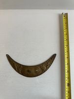 Vintage WW1 Brass French/Belgium Commemorative Helmet Plaque (C)