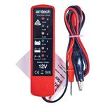 BATTERY & ALTERNATOR TESTER 6 LED TEST CAR VAN 12 V DIAGNOSTIC CARAVAN TOOL NEW