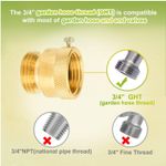 Garden Spigot Hose Bib Anti-Backflow Valve