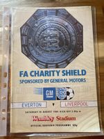 Everton Vs Liverpool 1984/85 season 18/08/1984 Charity Shield Match Programme 