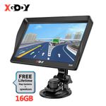 XGODY Caravan Motorhome GPS Navigation Car Truck Sat Nav 9 Inch Free Full EU Map