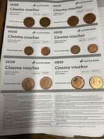 6 x club lloyds odeon cinema tickets