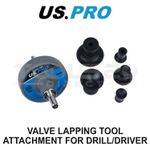 US PRO Tools Valve Lapping Tool Attachment for Drill/Driver with 5 Cups 5562