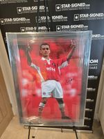 CLIVE MENDONCA SIGNED LARGE A2 SIZE PLAY-OFF FINAL WEMBLEY 1998 CHARLTON FRAME