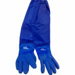 PondH2o Heavy Duty Full Arm Length PVC Pond Gloves With Elasticated Top And Grip