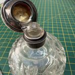 Sterling Silver and Glass Perfume Scent Bottle Birmingham