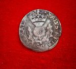 Charles 1st Silver Milled Forty Pence Coin Rare 1625