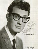 BUDDY HOLLY Signed Photograph - Rock & Roll Singer - 10"x8" reprint