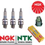 NGK Spark Plug - BR8HS-10 - fits Marine - Mariner, Nissan, Suzuki, Yamaha x3