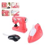 `Electric Sewing Machine And Iron Pretend Play Educational Toy Gift Supply Part