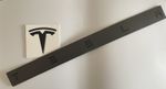 Fits Tesla Model 3 Front & Rear Badge Lettering Facelift Gloss Black