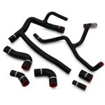 7pc SILICONE ENGINE RADIATOR HOSE PIPE KIT FOR LAND ROVER DISCOVERY 2 TD5 98-04