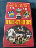 Rugby League Challenge Cup Final 1978 Leeds Versus Saint Helens BBC VHS