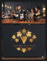 PORTABLE WINE BAR STATION EVENT WINE STAND BARTENDERS SERVING STAND PORTABLE BAR