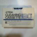 New TDK Super 30 Beta Cleaning Cassette LCL-30 Head Cleaner Sealed