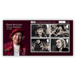 EuroPhilEx Limited Edition Dame Vera Lynn Miniature Sheet from Royal Mail