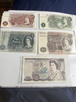 Full Set of 5 Fforde Banknotes In Good to Very Good Condition