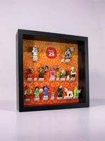 Display frame for Lego ® Series 29 minifigures 71052 27cm case