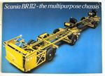 SCANIA BR 112 Bus Chassis Commercial Sales Brochure c1979 Single Doubledecker
