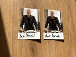 2 signed photos of Dame Judi Dench autographs