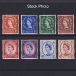 GB QEII 1959 Wildings Phosphor-Graphite Set Fine Unmounted Mint UM MNH SG599/609
