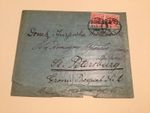 Germany Morgenroth 1897 to St Petersburg  postal cover  Ref A715
