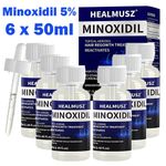 6 Pack Minoxidil 5% Extra Strength Men Hair Regrowth Treatment 6 Month Supply