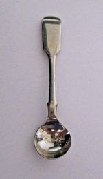 J.G. Graves Sheffield 'Mustard' Spoon. 85 mm