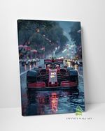 F1 Racing Car Canvas Art Wall Art Print Picture Sports Cars Framed Decor -E597
