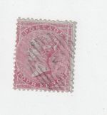 GB SG 62b VF-4p CARMINE(SHADE) LOOKS LIKE WHITE PAPER VERY LIGHT USED